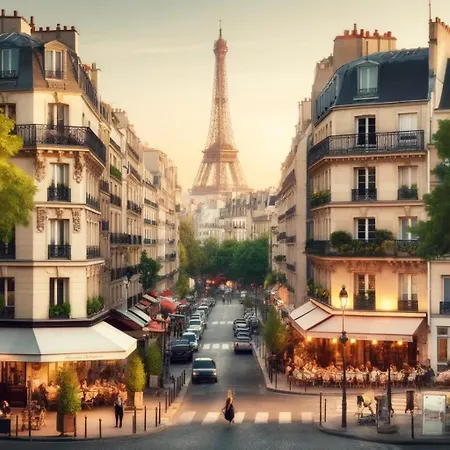Eiffel Tower 1br Prime Apartment